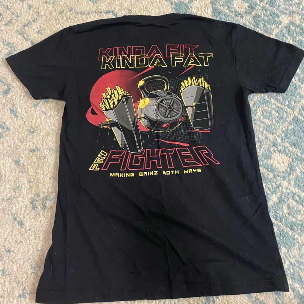 Kinda fit kinda fat fighter tee Star Wars